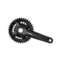 SHIMANO kliky s převodníkem - ALTUS M210 175mm 36/22 - černá