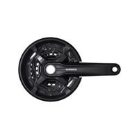 SHIMANO kliky s převodníkem - ALTUS M210 175mm 44/32/22 - černá