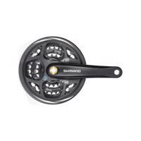 SHIMANO kliky s převodníkem - ALTUS M311 170mm 42/32/22 - černá