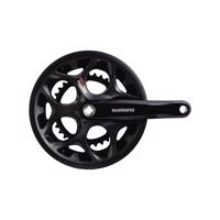 SHIMANO kliky s převodníkem - TOURNEY A070 170mm 50/34 - černá