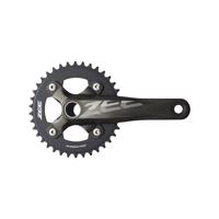 SHIMANO kliky s převodníkem - ZEE M640 165mm - černá