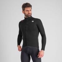 SPORTFUL Cyklistická větruodolná bunda - FIANDRE LIGHT - černá 2XL