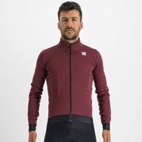 SPORTFUL Cyklistická větruodolná bunda - FIANDRE PRO MEDIUM - černá/červená 3XL