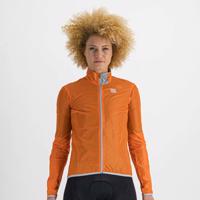 SPORTFUL Cyklistická větruodolná bunda - HOT PACK EASYLIGHT - oranžová XS