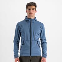 SPORTFUL Cyklistická větruodolná bunda - METRO SOFTSHELL - modrá 2XL