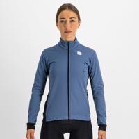 SPORTFUL Cyklistická větruodolná bunda - NEO SOFTSHELL - modrá/černá M