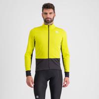 SPORTFUL Cyklistická větruodolná bunda - NEO SOFTSHELL - žlutá L