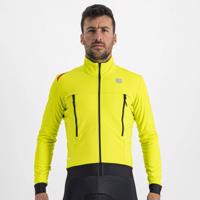 SPORTFUL Cyklistická zateplená bunda - FIANDRE WARM - žlutá 2XL