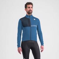 SPORTFUL Cyklistická zateplená bunda - GIARA SOFTSHELL - modrá M