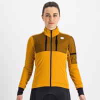 SPORTFUL Cyklistická zateplená bunda - SUPERGIARA - žlutá XL