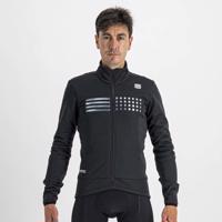 SPORTFUL Cyklistická zateplená bunda - TEMPO - černá 2XL