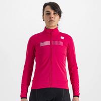 SPORTFUL Cyklistická zateplená bunda - TEMPO W LADY - růžová L