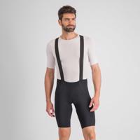 SPORTFUL Cyklistické kalhoty krátké s laclem - BIBSHORTS SRK - černá 3XL