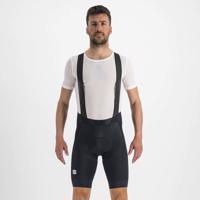 SPORTFUL Cyklistické kalhoty krátké s laclem - BODYFIT PRO LTD - černá 2XL