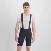 SPORTFUL Cyklistické kalhoty krátké s laclem - CLASSIC - černá 2XL