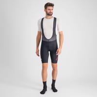 SPORTFUL Cyklistické kalhoty krátké s laclem - FIANDRE PRO LIGHT - černá L