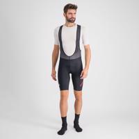 SPORTFUL Cyklistické kalhoty krátké s laclem - FIANDRE PRO LIGHT - černá XL