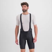 SPORTFUL Cyklistické kalhoty krátké s laclem - GIARA - černá 2XL