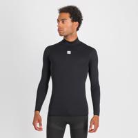 SPORTFUL Cyklistické triko s dlouhým rukávem - LIGHT LUPETTO - černá 2XL