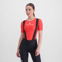 SPORTFUL Cyklistické triko s krátkým rukávem - PRO BASELAYER - červená 2XS