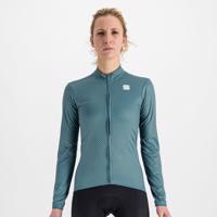 SPORTFUL Cyklistický dres s dlouhým rukávem zimní - CHECKMATE THERMAL - modrá L