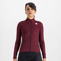 SPORTFUL Cyklistický dres s dlouhým rukávem zimní - KELLY THERMAL - bordó XL