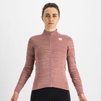 SPORTFUL Cyklistický dres s dlouhým rukávem zimní - SUPERGIARA THERMAL - růžová S