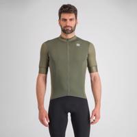 SPORTFUL Cyklistický dres s krátkým rukávem - BEETLE - zelená 2XL