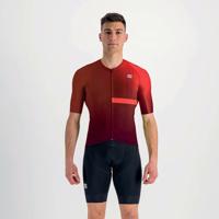 SPORTFUL Cyklistický dres s krátkým rukávem - BOMBER - červená L