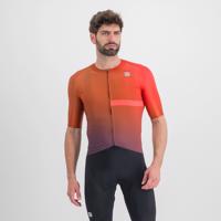 SPORTFUL Cyklistický dres s krátkým rukávem - BOMBER - oranžová