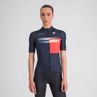 SPORTFUL Cyklistický dres s krátkým rukávem - GRUPPETTO - modrá/červená L