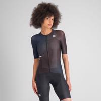 SPORTFUL Cyklistický dres s krátkým rukávem - LIGHT - černá S