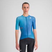 SPORTFUL Cyklistický dres s krátkým rukávem - LIGHT - modrá L