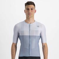 SPORTFUL Cyklistický dres s krátkým rukávem - LIGHT PRO - šedá 2XL