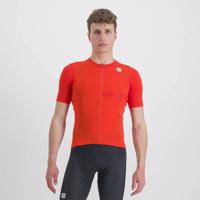 SPORTFUL Cyklistický dres s krátkým rukávem - MATCHY - červená L