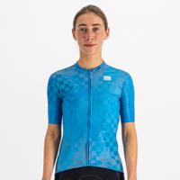 SPORTFUL Cyklistický dres s krátkým rukávem - ROCKET - modrá XS