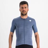 SPORTFUL Cyklistický dres s krátkým rukávem - SUPERGIARA - modrá XL