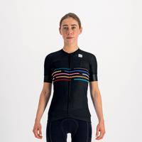 SPORTFUL Cyklistický dres s krátkým rukávem - VELODROME - černá L