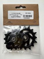 SRAM kladky pro přehazovačku - PULLEYS X0 T-TYPE EAGLE AXS - černá