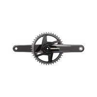 SRAM kliky s převodníkem - FORCE 1X WIDE D2 DUB 172.5mm - černá