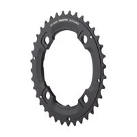 SRAM převodník - MTB 36T 104 S1 49 CHAINLINE AL5 2X10 LONG PIN BLAST - černá