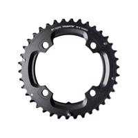 SRAM převodník - MTB 38T 104 S1 49 CHAINLINE AL5 2X10 NO PIN BLAST - černá