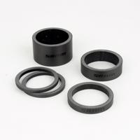 SRAM sada podložek - HEADSET SPACER SET - černá