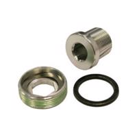 SRAM sada šroubů - CRANK ARM BOLT KIT M15/M22 - stříbrná